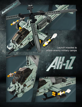 SEMKY AH-1Z Little Birds set with detailed instructions for step-by-step building fun.