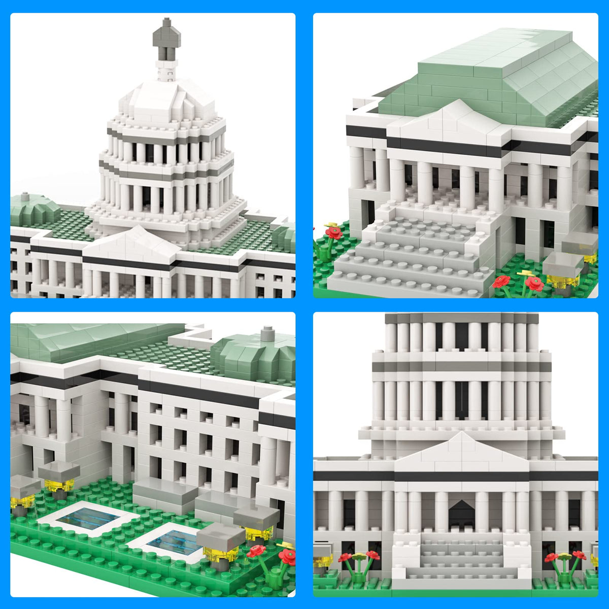 SEMKY Capitol architecture model showcases precision parts for satisfying assembly and display