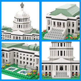 SEMKY Capitol architecture model showcases precision parts for satisfying assembly and display