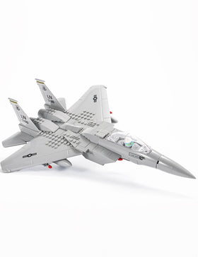 SEMKY F-15 Eagle jet model kit ready for display as a collectible