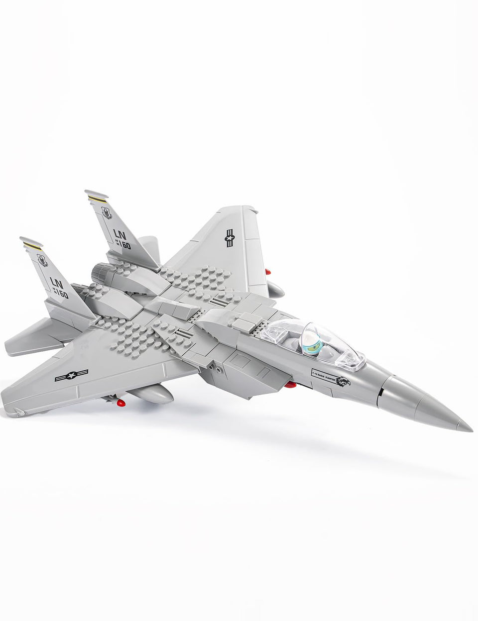 SEMKY F-15 Eagle jet model kit ready for display as a collectible