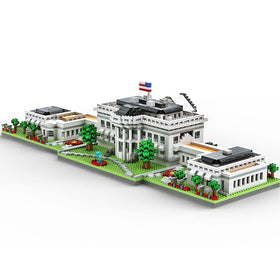 SEMKY White House main body blocks for focused, detailed assembly.