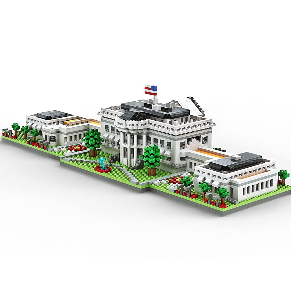 SEMKY White House main body blocks for focused, detailed assembly.