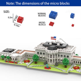 SEMKY White House west wing blocks for complete architectural recreation.