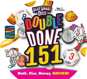 Semper Smart Games Double Done 151 coins and till simulate cash handling and budgeting fun.