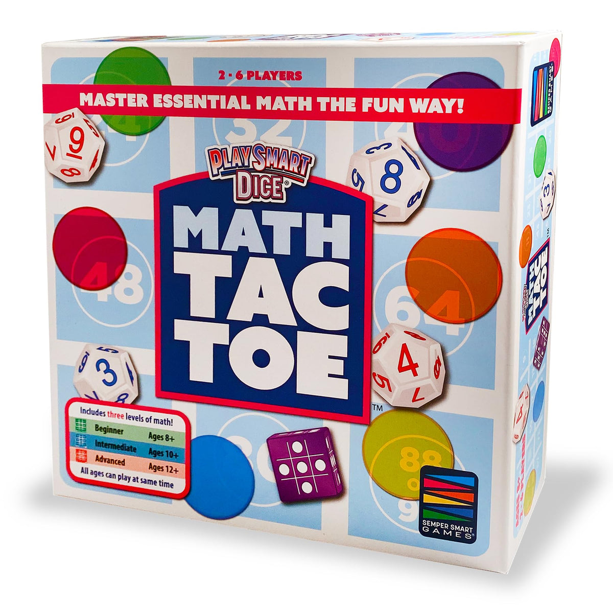 Arithmetic grids in action during PlaySmart math games.