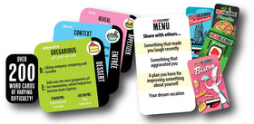 Semper Smart Games VOCABULICIOUS color-rich word cards support quick rounds