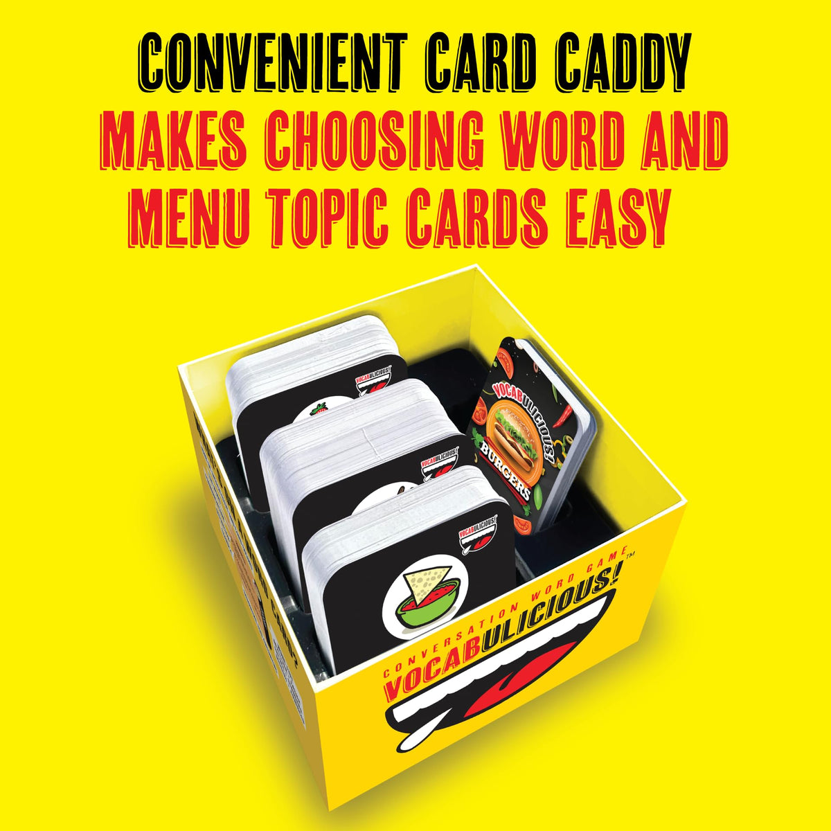 Semper Smart Games VOCABULICIOUS family game night setup invites inclusive learning