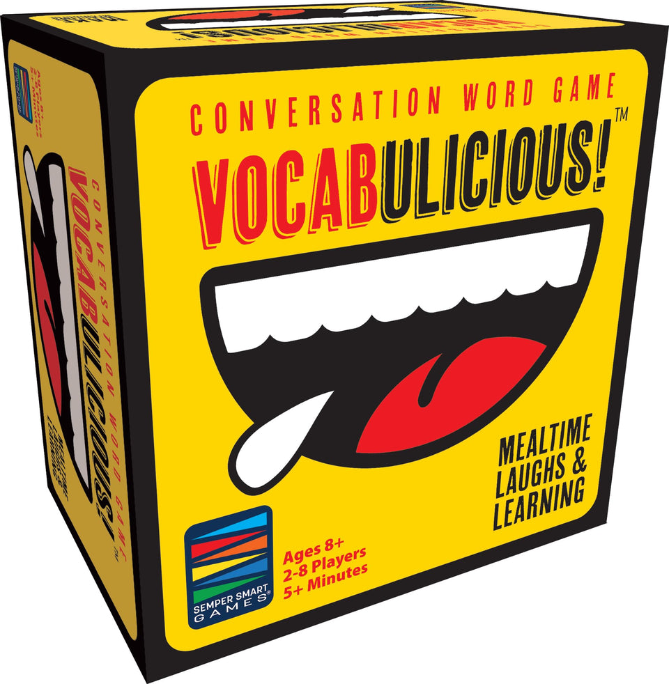 Semper Smart Games VOCABULICIOUS word cards close-up boosting vocabulary through playful practice