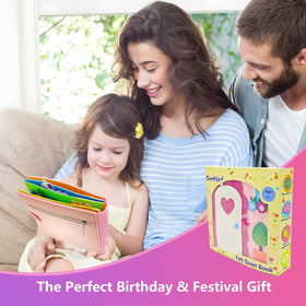 Gift-ready Sendhjurf Busy Book packaging suitable for birthdays