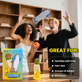 Senduzll quick-start rules enable play in seconds.