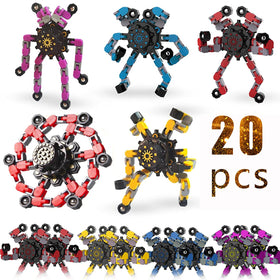 Sengtin 20pcs random fidget spinners for portable focus and calm.