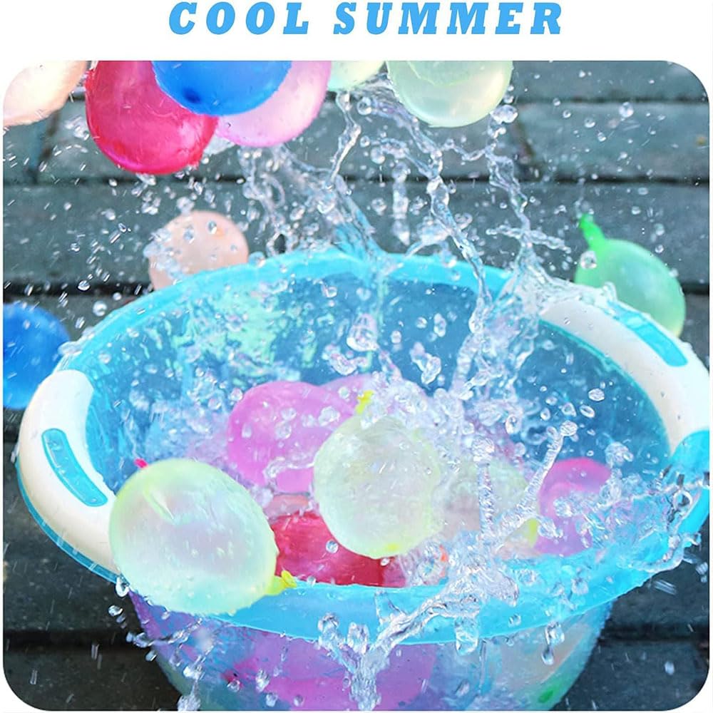 SENHORAS colorful water balloons set adds vibrant summer color