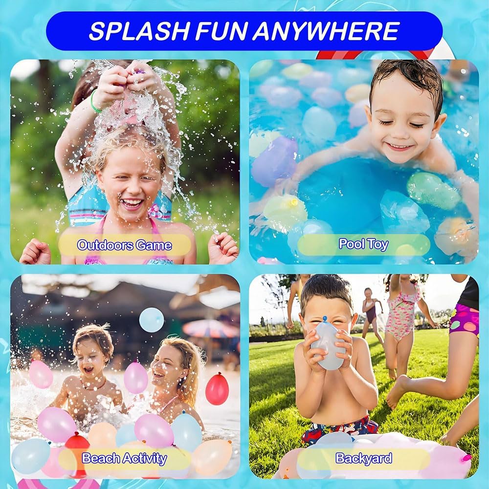 SENHORAS outdoor pool party balloons perfect for backyard battles