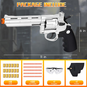 SENLYLOGY 100 soft bullets for quick reloads during outdoor play