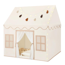 Senodeer kids play tent indoor with mat for cozy imaginative play