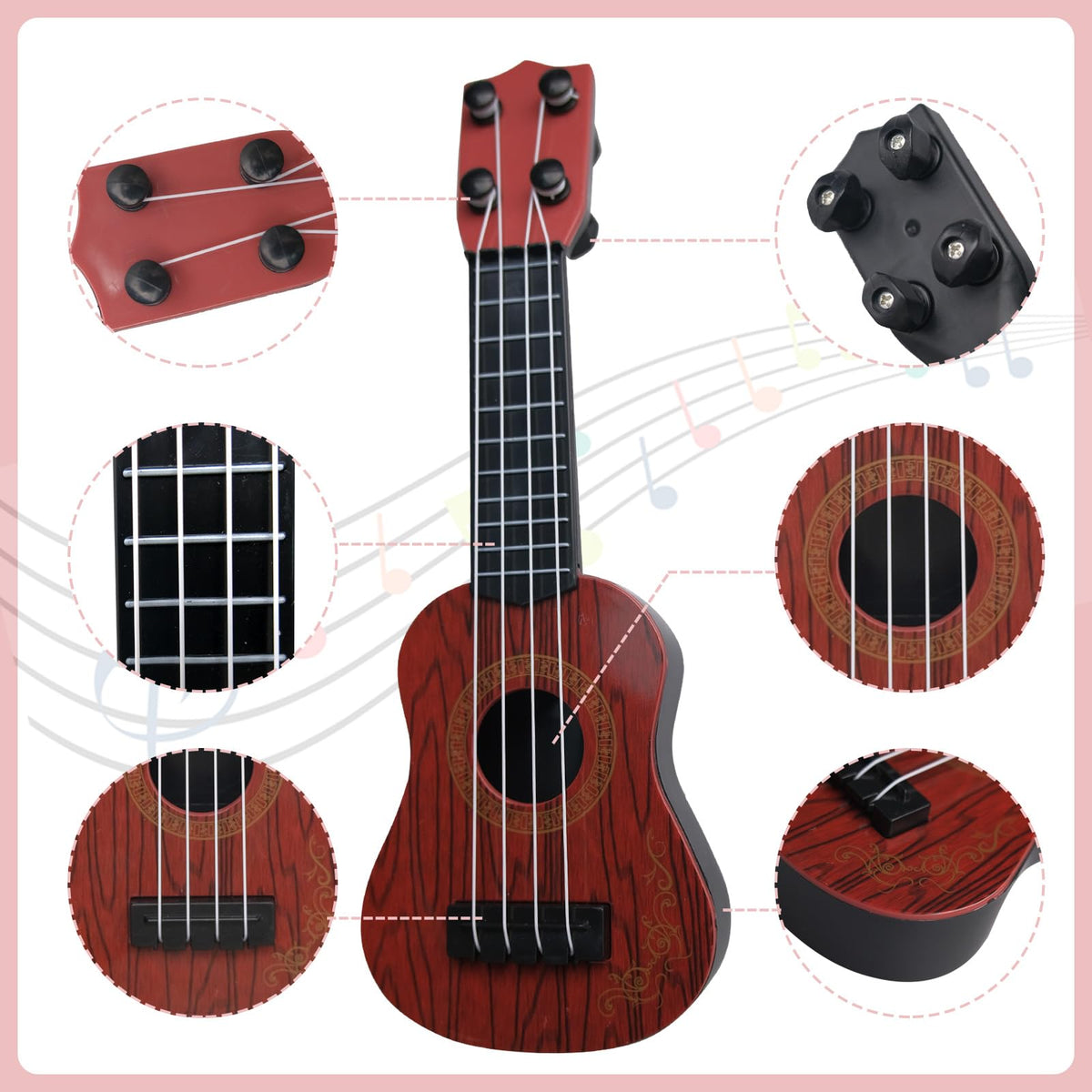 SENONAPO ABS plastic construction with smooth surface reduces finger snag