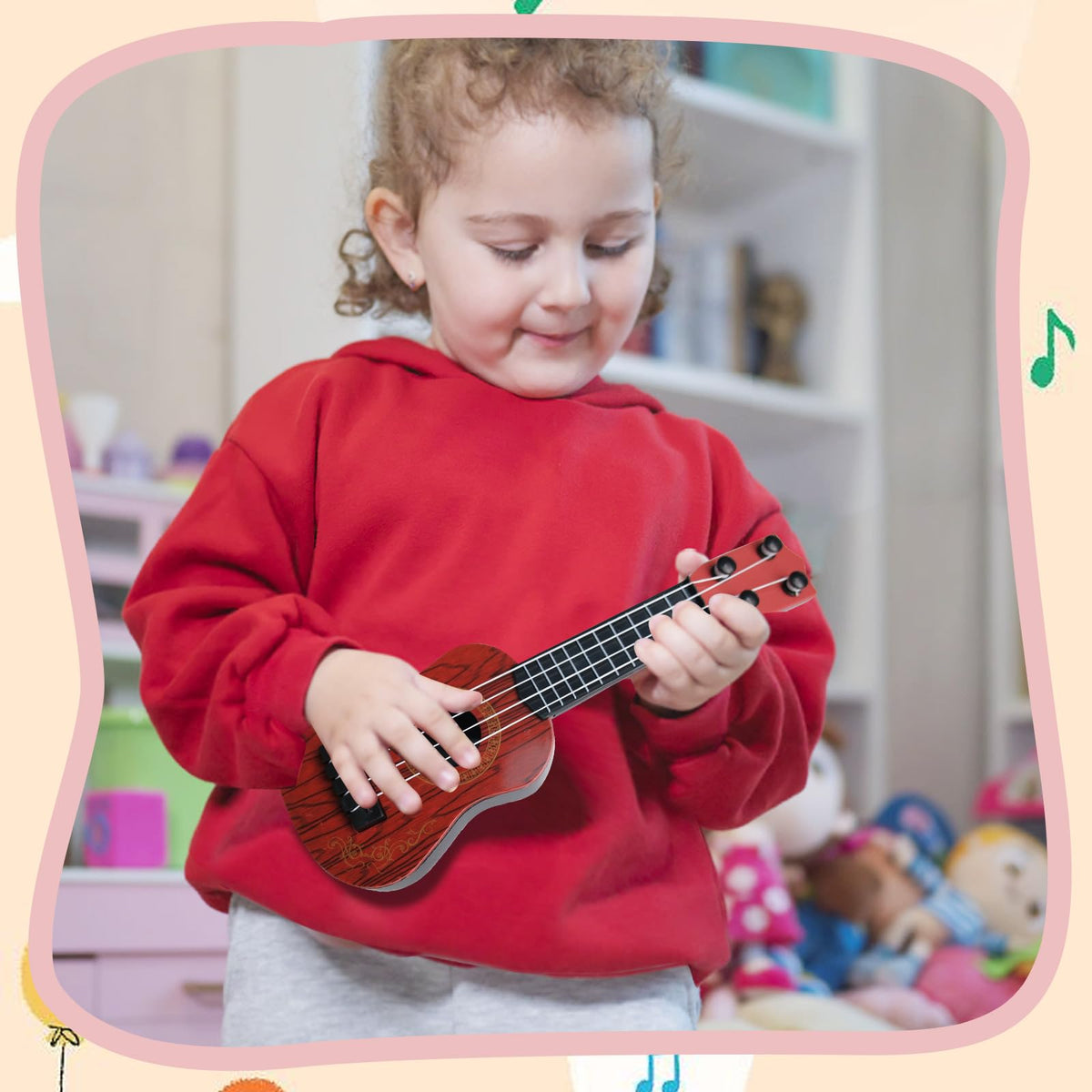 SENONAPO gift-ready mini guitar inspires rhythm exploration with family
