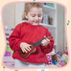 SENONAPO gift-ready mini guitar inspires rhythm exploration with family