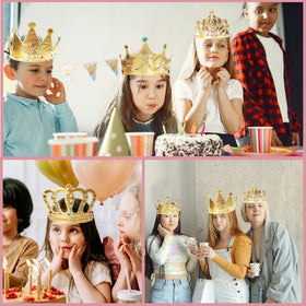 SENONAPO princess-king themed party accessories