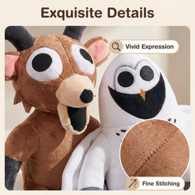 SENPOWER exquisitely crafted plush serves as a stylish collectible display