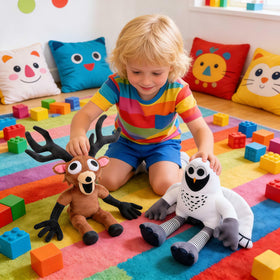 SENPOWER room-decor plush adds personality to desks and shelves