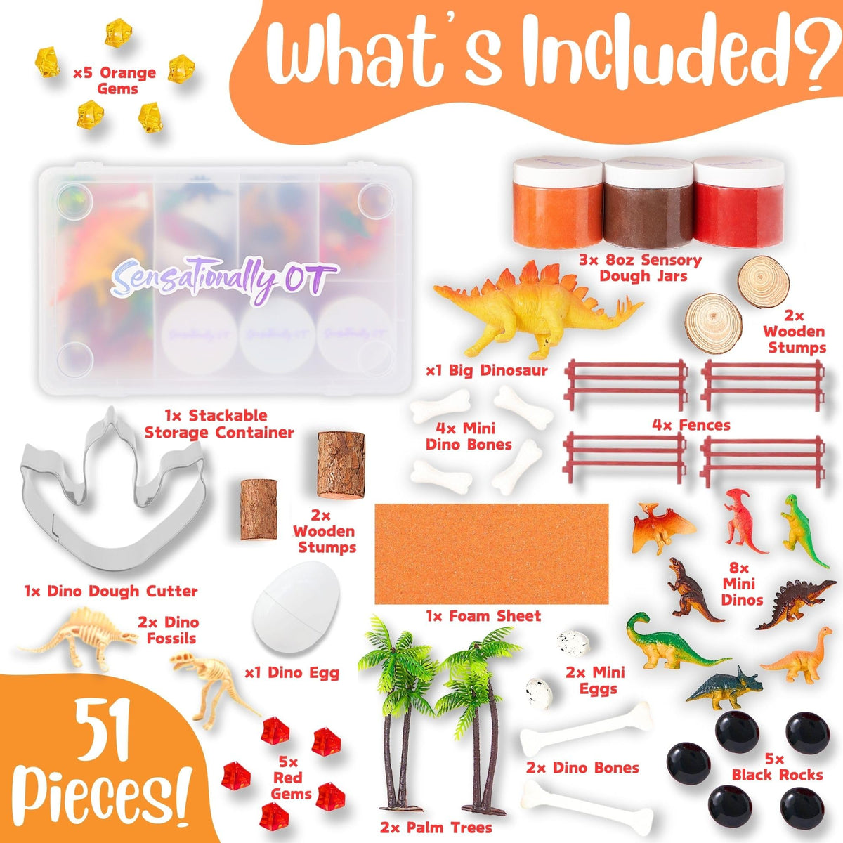 Sensationally OT play dough colors provide visual stimulation and tactile exploration.