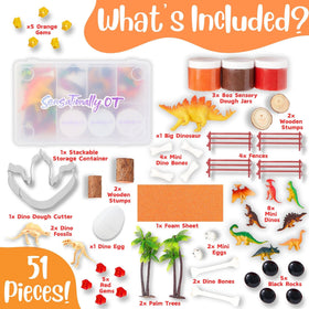 Sensationally OT play dough colors provide visual stimulation and tactile exploration.