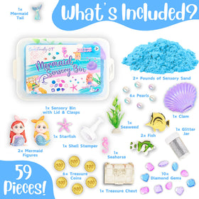 Sensationally OT Mermaid Magic Sand Pour highlights tactile fun and fine motor exploration