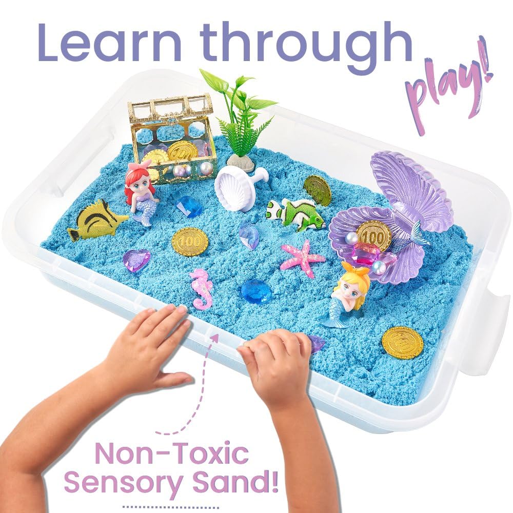 Sensationally OT 2 lb Magic Sand offers soft, non-toxic tactile fun