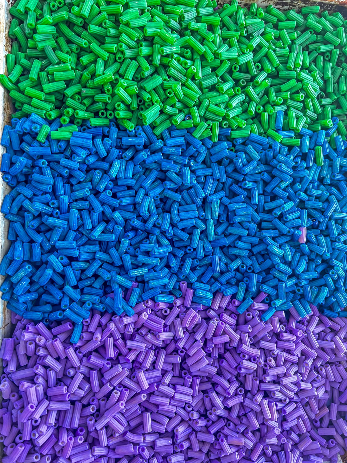 USA-made Sensory-N-Stuff rainbow pasta crafted in small batches