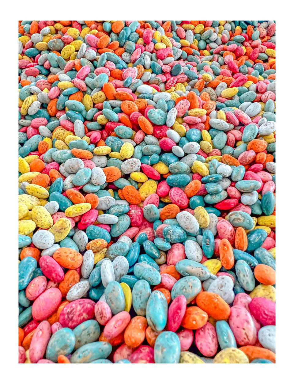 Sensory-N-Stuff summer colored beans for tactile exploration in seasonal sensory bins