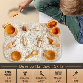 Sensory-N-Stuff USA-made craftsmanship ensures durable educational toys.