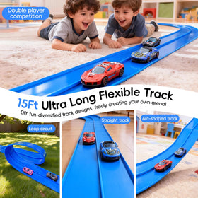 SENVIA blue track can hang on stairs using nylon rope