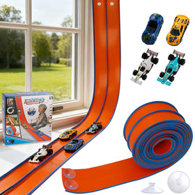 SENVIA flexible race car track in action for endless racing fun