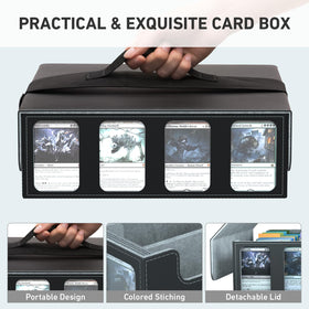 SENVINI magnetic closure keeps contents secure during transport.