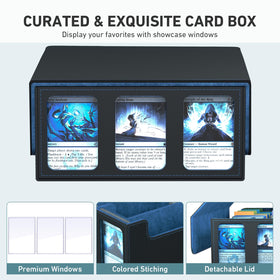 SENVINI magnetic closure securely seals the box for safe transport and display.