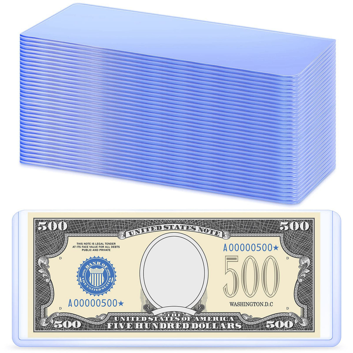 Sepamoon dollar bill sleeve pack keeps notes organized and protected.