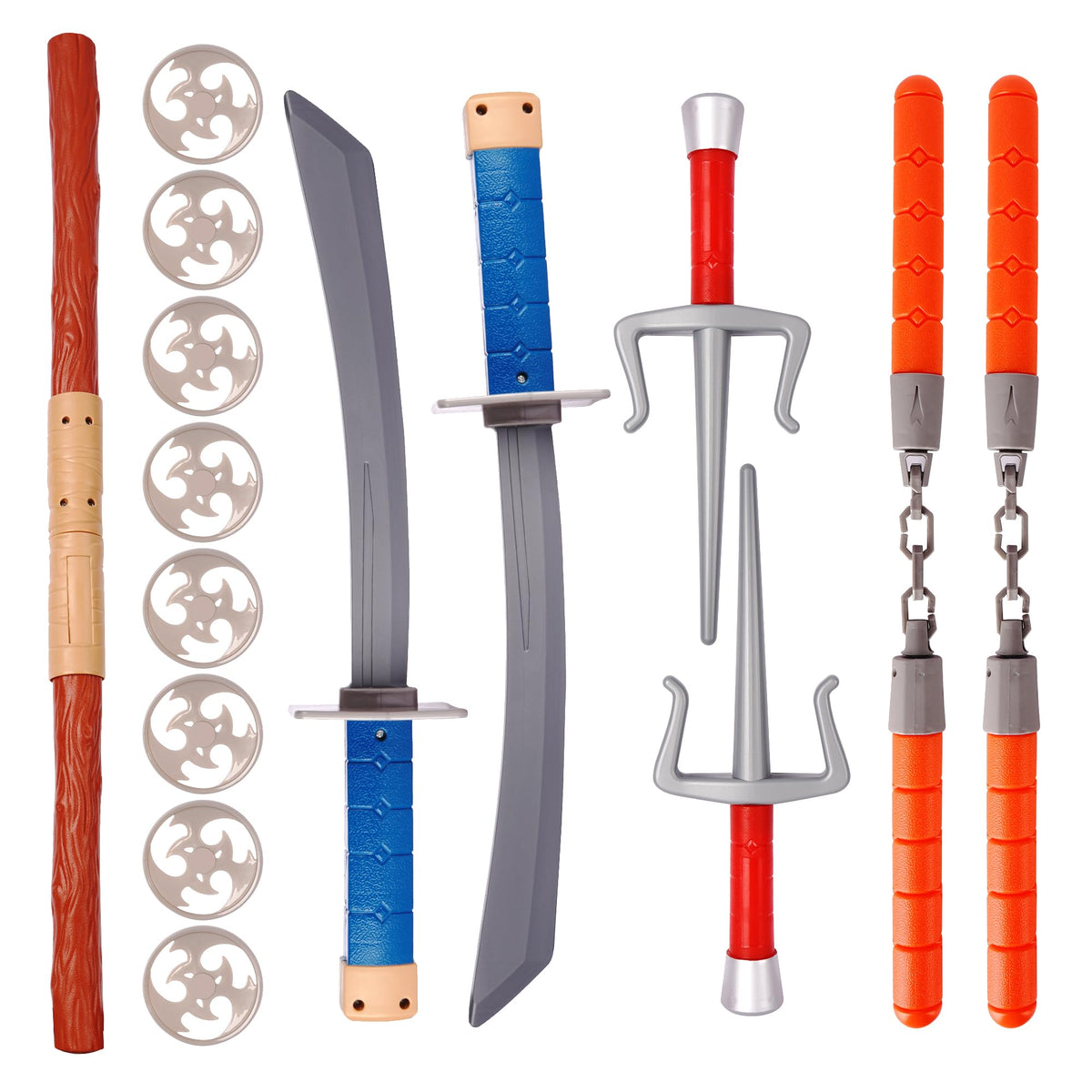 Sepco Ninja Warrior toy weapons pack for imaginative dress-up and role-play fun.