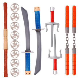 Sepco Ninja Warrior toy weapons pack for imaginative dress-up and role-play fun.