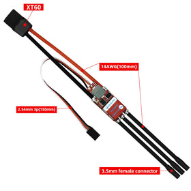 SEQURE 2670 supports DShot and PWM protocols for precise throttle control.