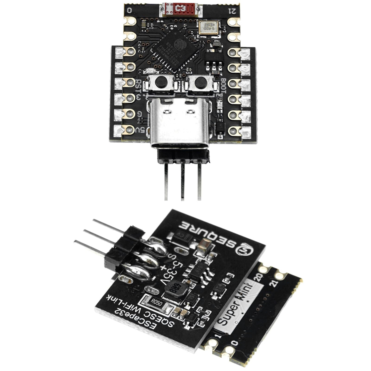 SEQURE WiFi linker enables firmware updates and parameter tweaks from a phone.