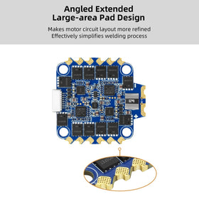 SEQURE 65A 4in1 ESC shows 30.5mm mounting holes for easy installation