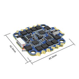 SEQURE 65A 4in1 ESC package includes cables and capacitor for quick setup