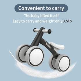 Aluminum frame keeps the SEREED bike sturdy yet light.