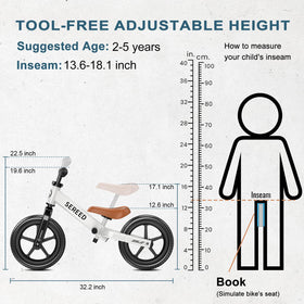 SEREED bike handlebars with quick-release for tool-free setup.