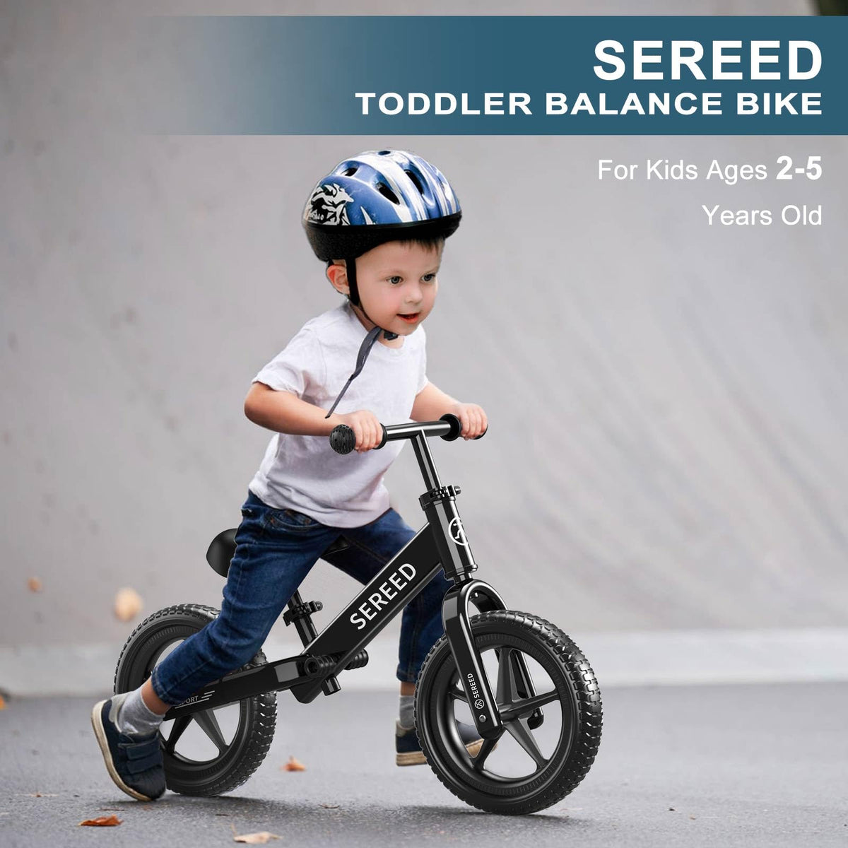 SEREED no-pedals design promoting balance and steering skills