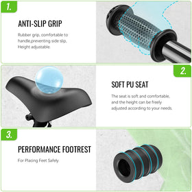 SEREED quick-adjust system enables tool-free height changes in moments