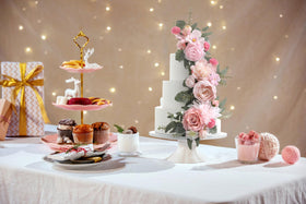 Serra Flora bridal shower decor flowers add charm to gatherings.