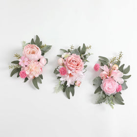 Serra Flora closeup pink petals highlight artisan craftsmanship.